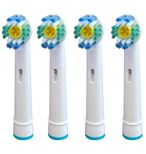 KOMA NK07 - Náhradní hlavice pro Braun Oral B EB18A 3D White, 4ks