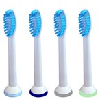 KOMA NK04 - Náhradní hlavice pro Philips Sonicare HX6054, 4ks