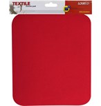 Logo Podložka pod myš, měkká, červená