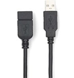 Nedis USB Prodlužovací 2m CCGB60010BK20