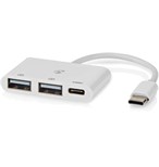 Nedis USB C Adaptér CCGB64785WT01
