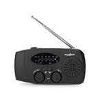 Nedis RDFMCR2000BK Nouzové Rádio 