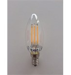 Best-Led E14 4W teplá bílá BL-C37-4W