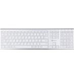 Powerton Klávesnice UltraSlim CZ/SK bílá