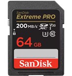 SanDisk Extreme PRO SDXC 64GB 200MB/s
