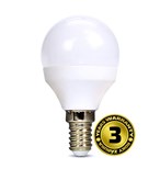 Solight LED žárovka, E14, 8W G45 WZ425 Teplá bílá