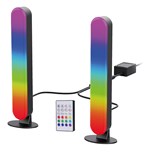 Solight LED RGB osvětlení Gaming, dálkový ovladač, zvukový senzor, USB