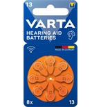 Varta Hearing Aid Battery 13 BLI 8