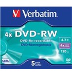 VERBATIM 43285 DVD-RW Single Pack