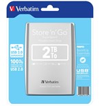Verbatim Store'n'Go 2TB Silver (53189)