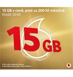 Vodafone SIM edice Zlatá karta