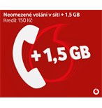 VODAFONE SIM karta na volání