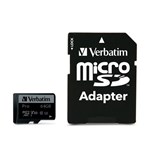 Verbatim Pro U3 Micro SecureDigital SDXC 64GB+SD Adaptér