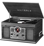 Victrola VTA-200B Gramofon šedý