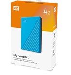 WD My Passport 4TB, modrá